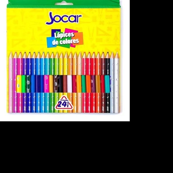 COLORES PLASTICOS ESTUCHE C24 L JOCAR.